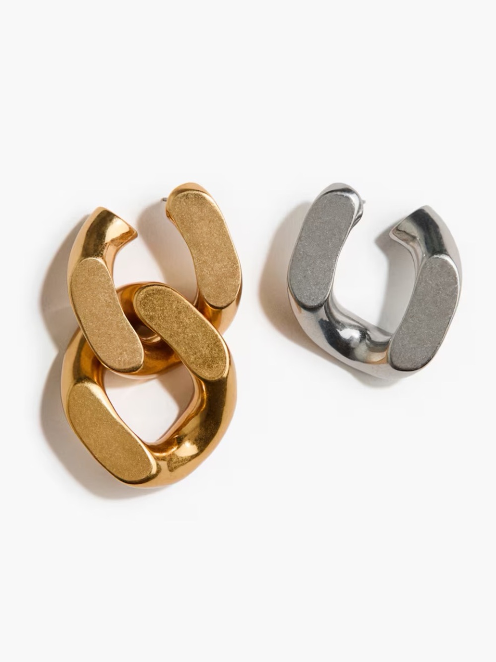 H&M Sella McCartney Two-Tone Earrings